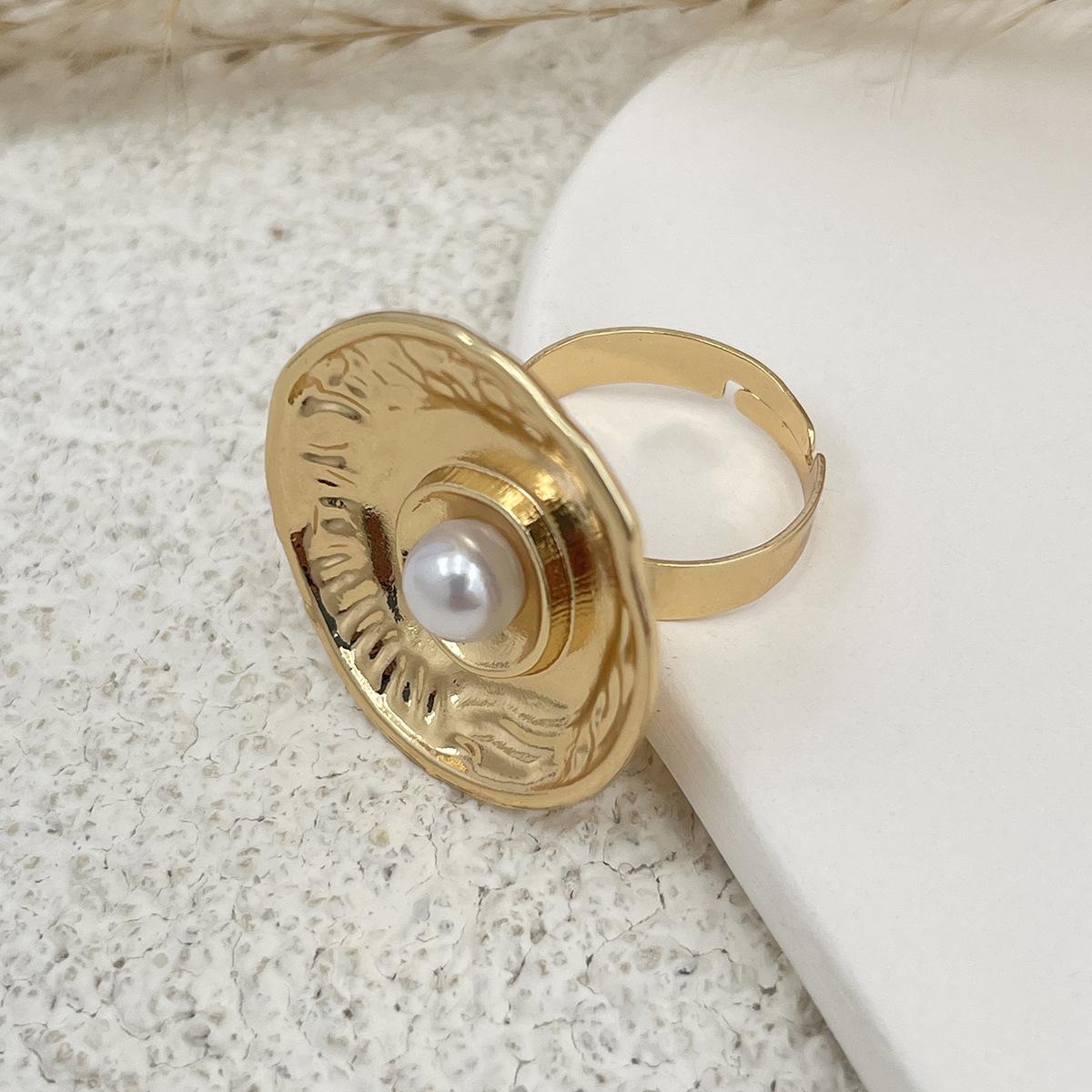 

Новое европейское и американское преувеличенное цветочное кольцо, универсальный многослойный браслет в стиле барокко с открытым кольцом