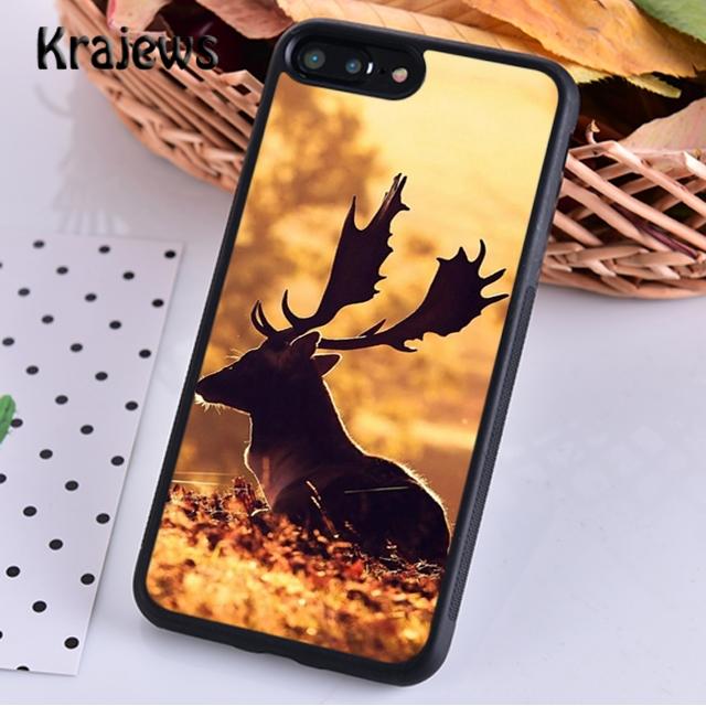 Stag Bull Moose Reindeer Deer For iPhone 17 Air 16 Phone Case Cover 15 14 Plus 12 13 Pro Max Coque Shell Fundas
