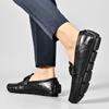 Fashion Luxury Men Penny Loafers Leather Slip On Casual Business Shoes New Mens Wedding Party Flats Office Fashion Dress Men's Shoes