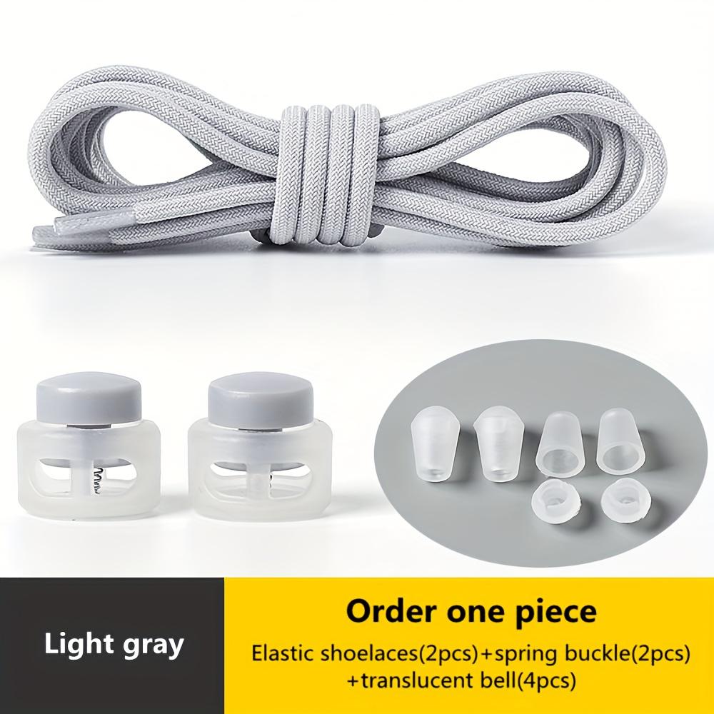 1 Pair of Spandex Elastic Shoelaces Suitable for Sneakers, Lazy Tie-Free Adult Universal 39.37inch Length