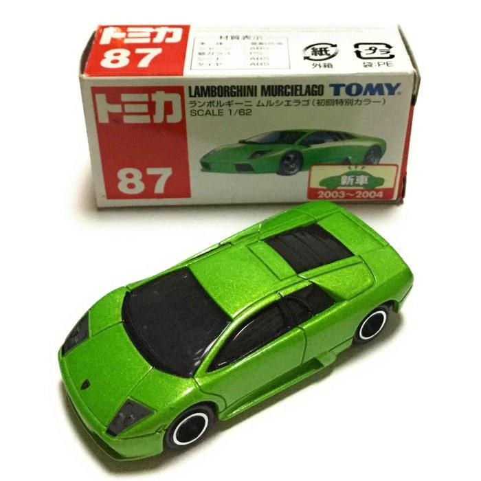 Tomica No. 87 Lamborghini Murcielago (First Edition Special Color)