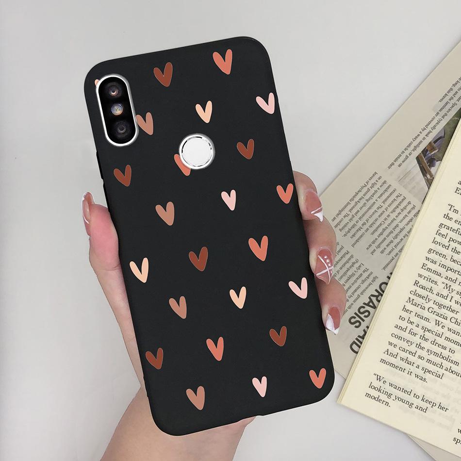 Case For Xiaomi Redmi S2 Y2 Cover Soft Matte Cute Pattern Silicone TPU Phone Case for Xiaomi RedmiS2 S 2 Y 2 Cases Back Cover
