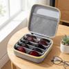 Hard Shell Sunglasses Storage Box 5 Slots Sunglasses Protective Case  For Women Men