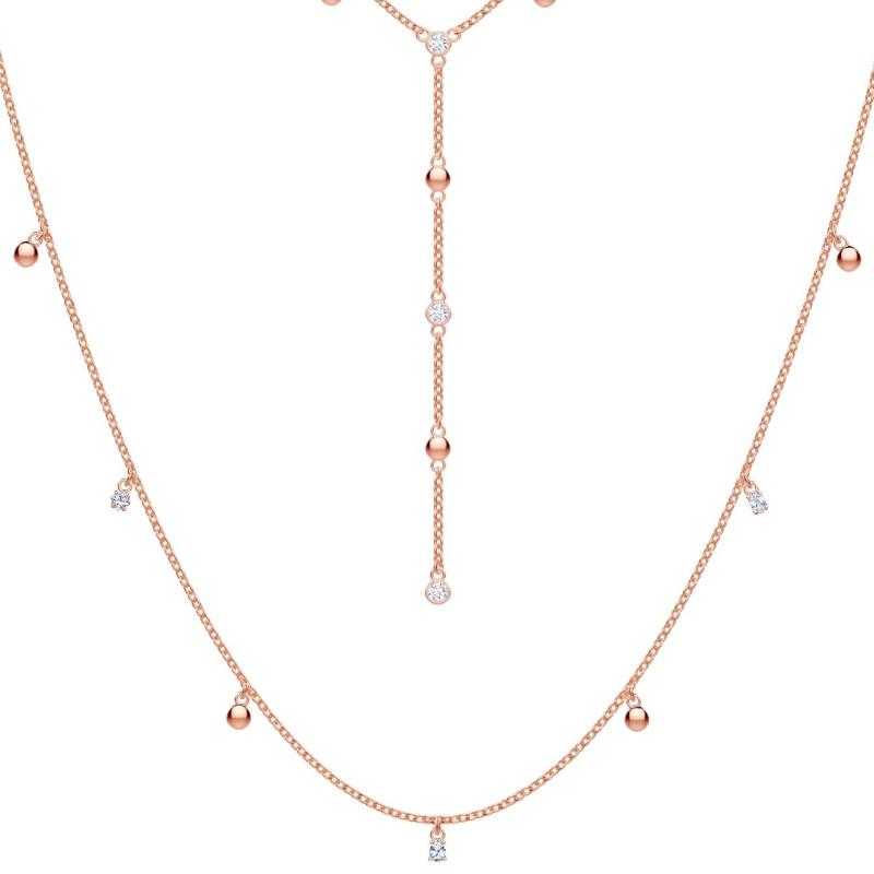 Swarovski Pendant Design Necklace, Same Style for Men and Women, Couple Model, Rose Gold 5486650