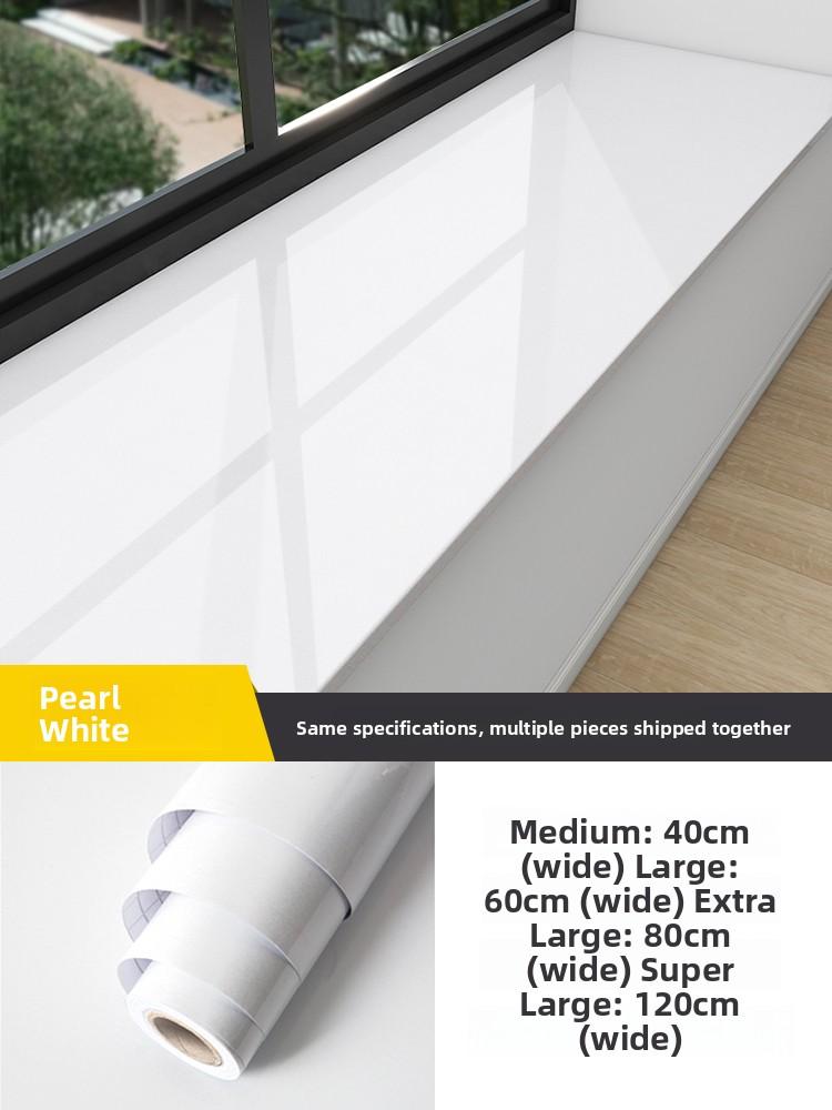 Marble Window  Sticker Thickened Waterproof Sun Protection Bedroom Window Sill Wall Paper Transformation Modern Simple St...