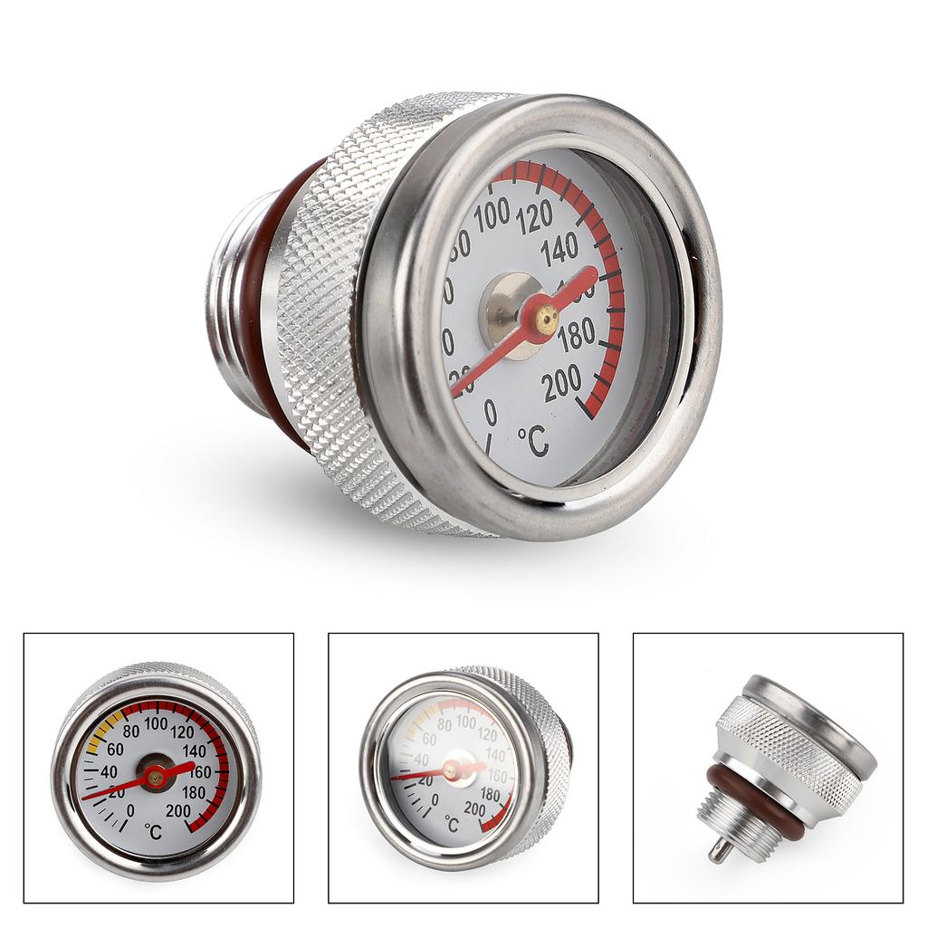 M20x1.5 Motorbike Oil Gauge Oil Temperature Gauge Engine Gauge Parts For Haojue TR300 / Harley-davidson X350 Moto Accessories