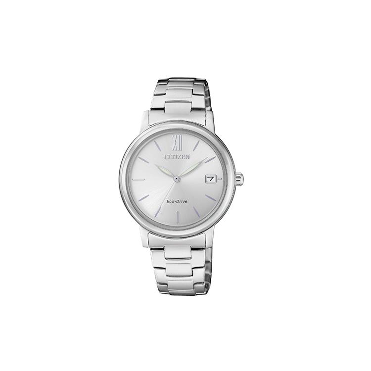 

CITIZEN Ecology Drive Collection Light Powered Quartz Movement Stainless Steel Strap Watch FE6090-85A Silver Dial