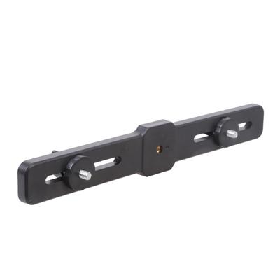 Universal Double Flash Bracket 1/4'' Thread Camera Tripods Tablet Holders Monitoring Systems for Smartphone