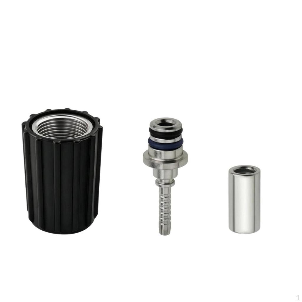 Conjunto Conector de Mangueira de Compressão Máquina de Prensagem Lavadora de Alta Pressão Ferramenta de Limpeza Rosqueada