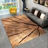 3D HD Wood Grain Retro Area Rug Large,Carpet Rug for Home Living Room Kids Bedroom Sofa Doormat Decor,Kitchen Non-slip Floor Mat