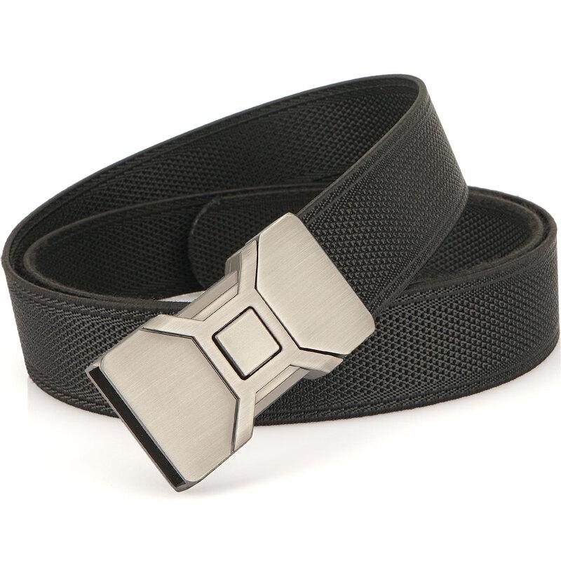 Aowei Men s Tactical Quick-Release Woven Belt 120cm