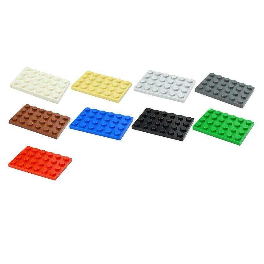20pcs Compatible Assembles Particles 3032 4x6 Base Board Building Blocks Thin Figures Bricks Parts DIY Educational Tech Toys