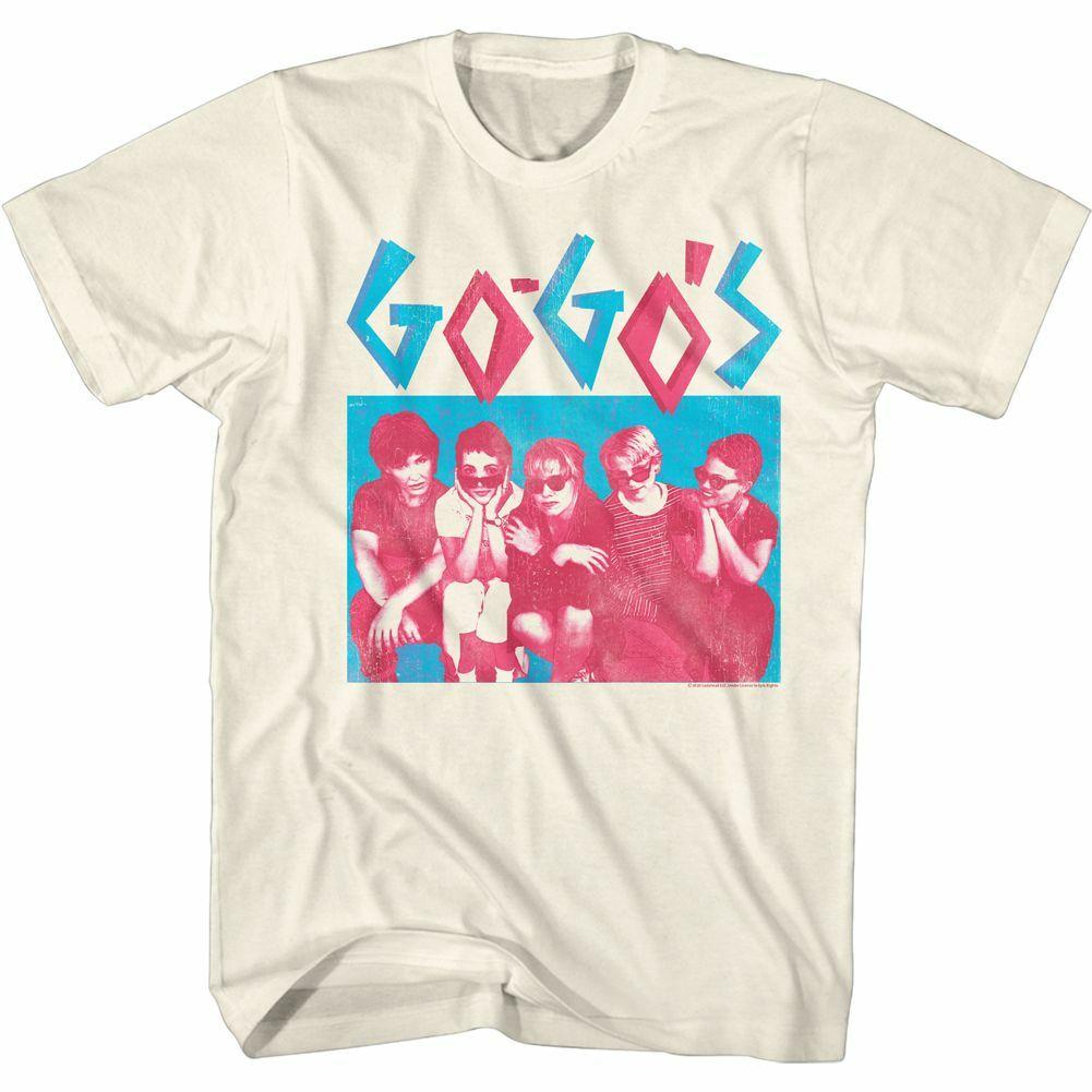The Go-Gos CM Group Natural Adult T-Shirt