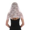 Spanischer Stil Spitze Traditionell Vintage Mantilla Schleier Lateinische Messe für Kopfbedeckung Schal für Katholische Kirche Kapelle