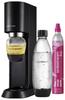 Saturator Sodastream Mix + CO2 Cartridge Bottle 1l 430ml Black