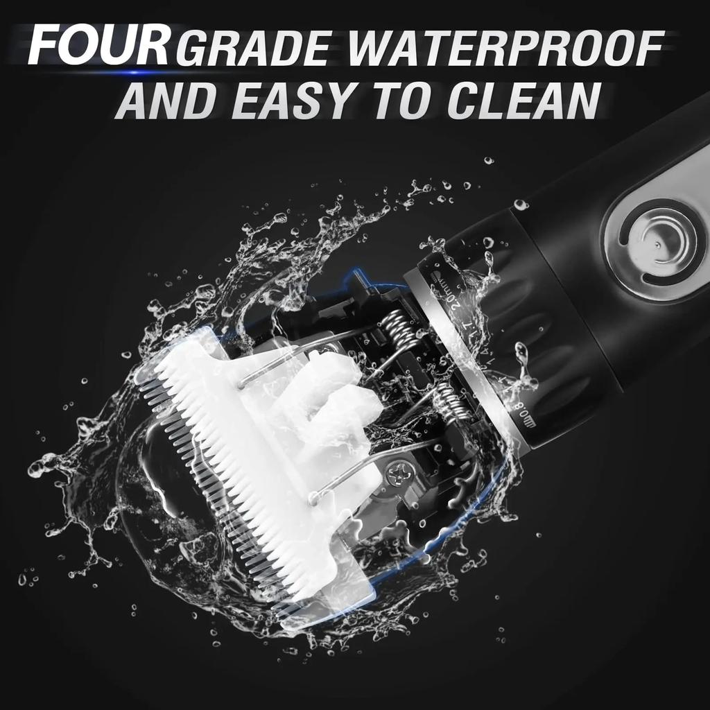 Pet Hair Clipper Dog Clipper Grooming Kit with LCD Display Dog Haircut Trimmer Low Noise Professional Hair Clipper For Dogs Cats