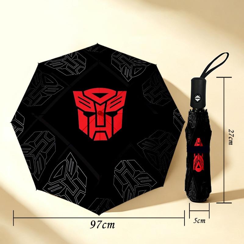 Transformers Portable 3 Folds Umbrella Portable Windproof Folding Rain Umbrella For Travel Outdoor Sun Protection Travel Outdoor Gift