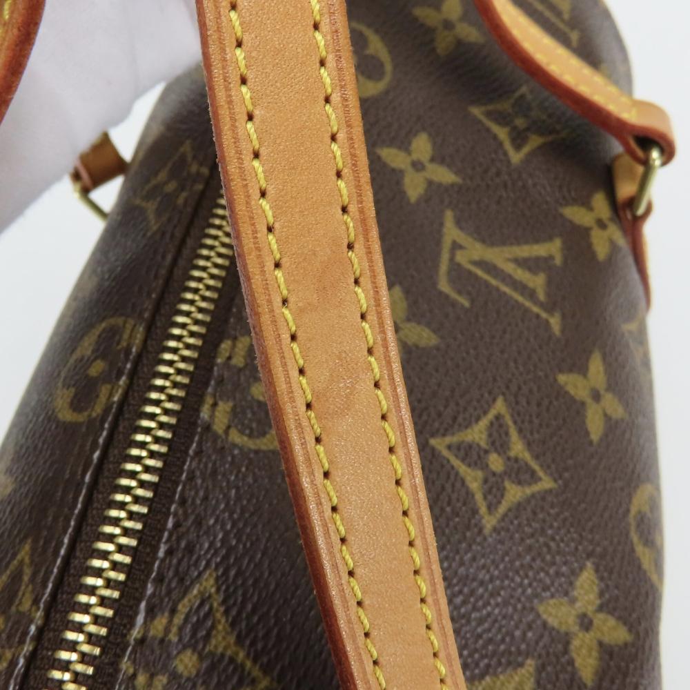 Used LOUIS VUITTON Handbag Papillon 26 M51386 Monogram/Nume leather Brown Everyday use