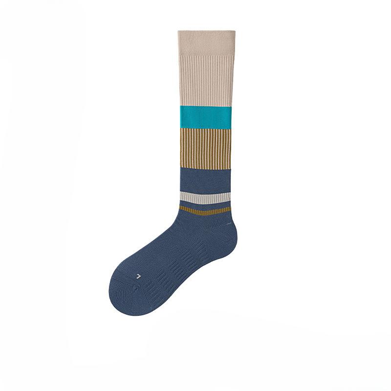 Female Spring and Autumn Fringe Color Boneless Outdoor Running Jump Rope Tennis Leg Socks