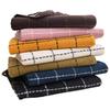 New plaid printing scarf women's autumn and winter versatile imitation cashmere scarf couple warm shawl men