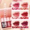6-Piece Lip Gloss Lipstick Set Easy To Apply Non-Stick Berry Color Bright Lip Gloss Lip Glaze Holiday Gift Lip Gloss Set Lipstick Water