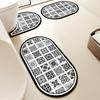 Factory Custom Size Logo Super Absorbent Bath Mat Rubber Non-slip Bottom Easy To Clean Rugs Quick-drying Bathroom Mats