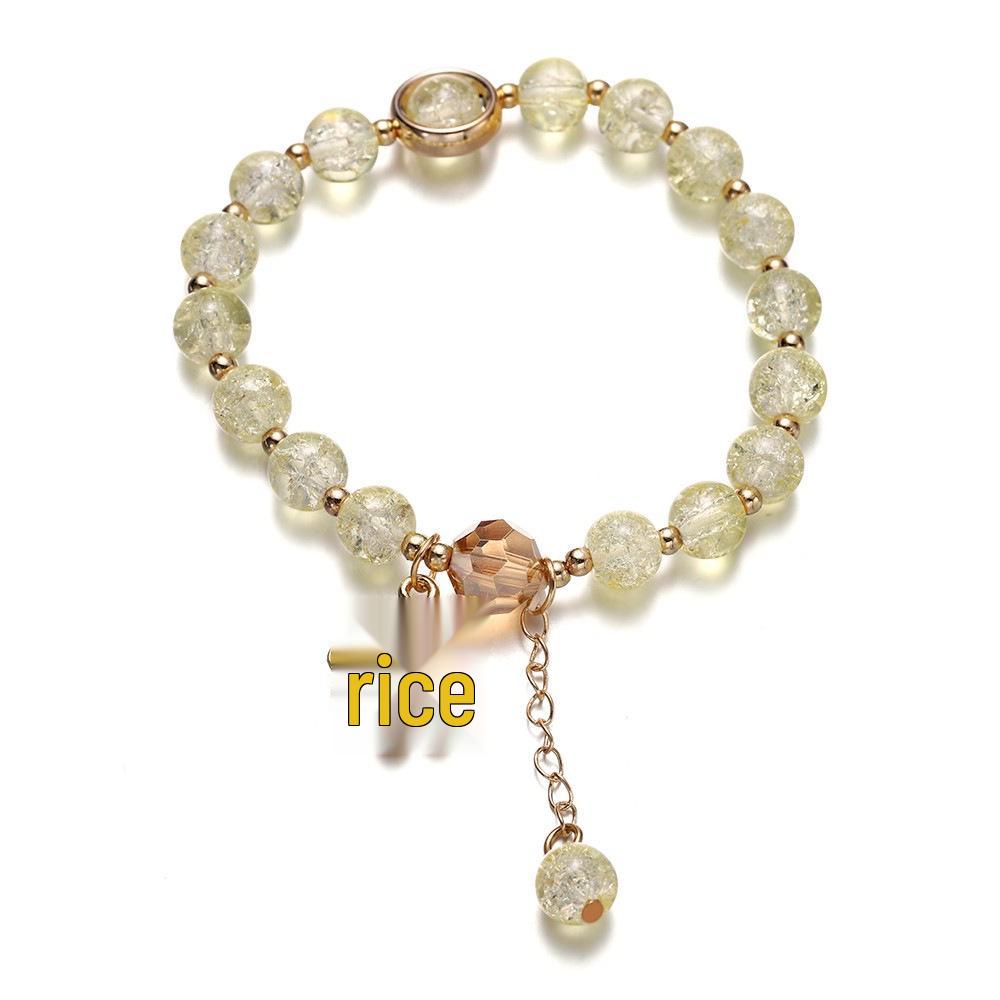 2025 Jadeite Green Jade Rabbit Bracelet: High-End Chinese Style, Year of the Snake, Elegant Women's Niche Beaded Design