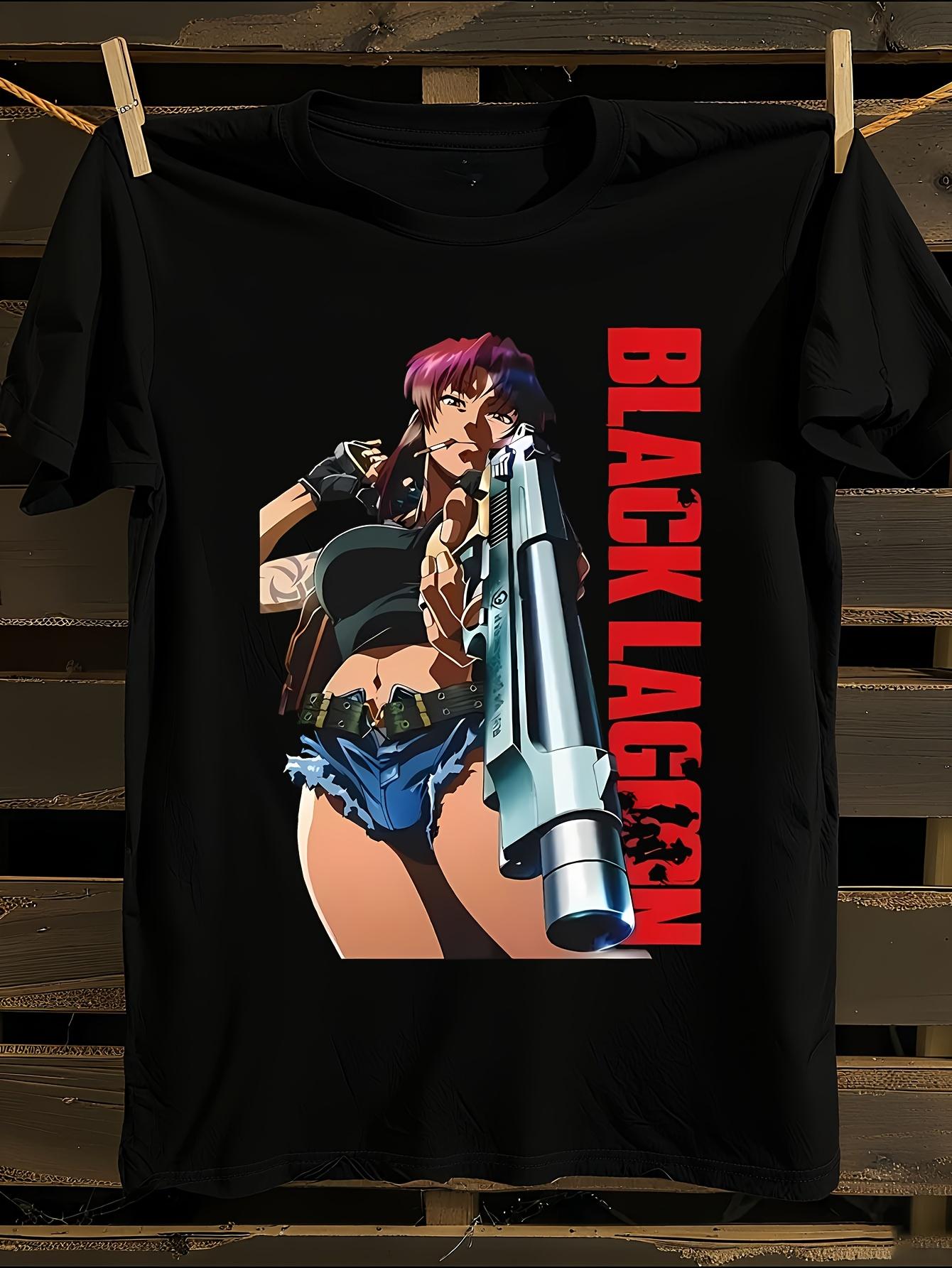 Black Lagoon Anime Revy T-shirt XXL