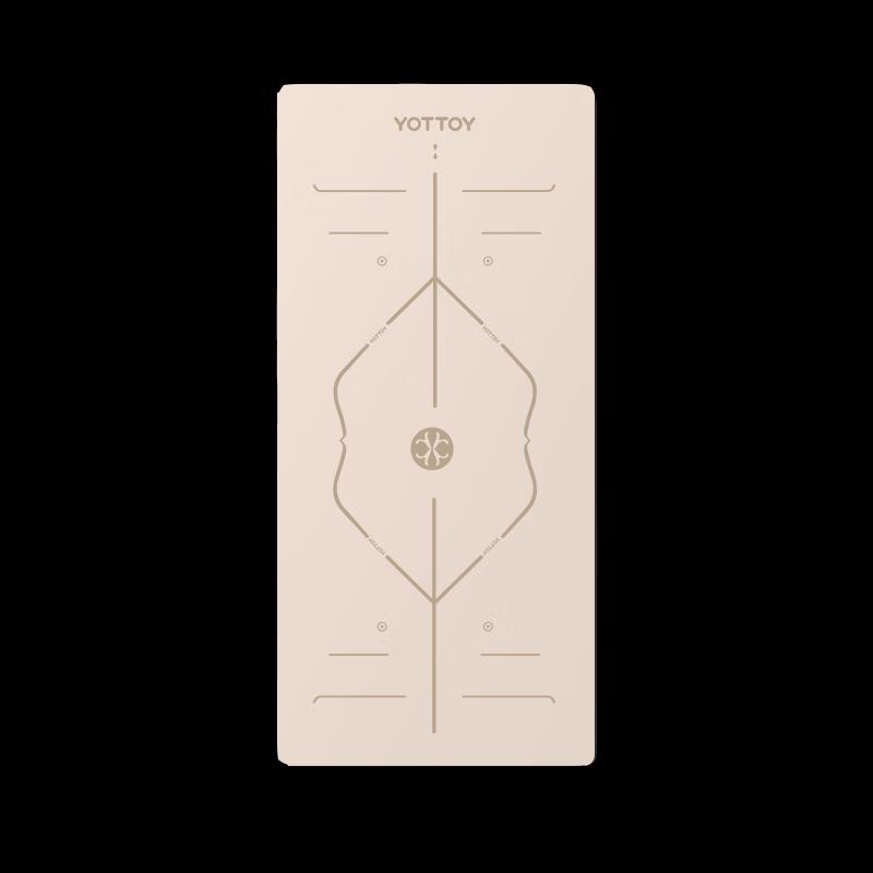 Yottoy Extra-Thick Natural Rubber Non-Slip Yoga Mat