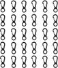30Pcs Mini Plastic Quick Release Clips, Lightweight Tent Hanging Hooks For Camping Canopy Lantern Key Gear Outdoor Accessories