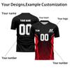Short Sleeve Sports T Shirt for Men Lightweight Breathable Crew Neck Athletic Top with Geometric Print for Training Running Gym Workouts