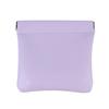 Snap Closure Pouch Faux Leather Mini Cosmetic Bag Waterproof Self-Closing Organizer Pouch for Coin