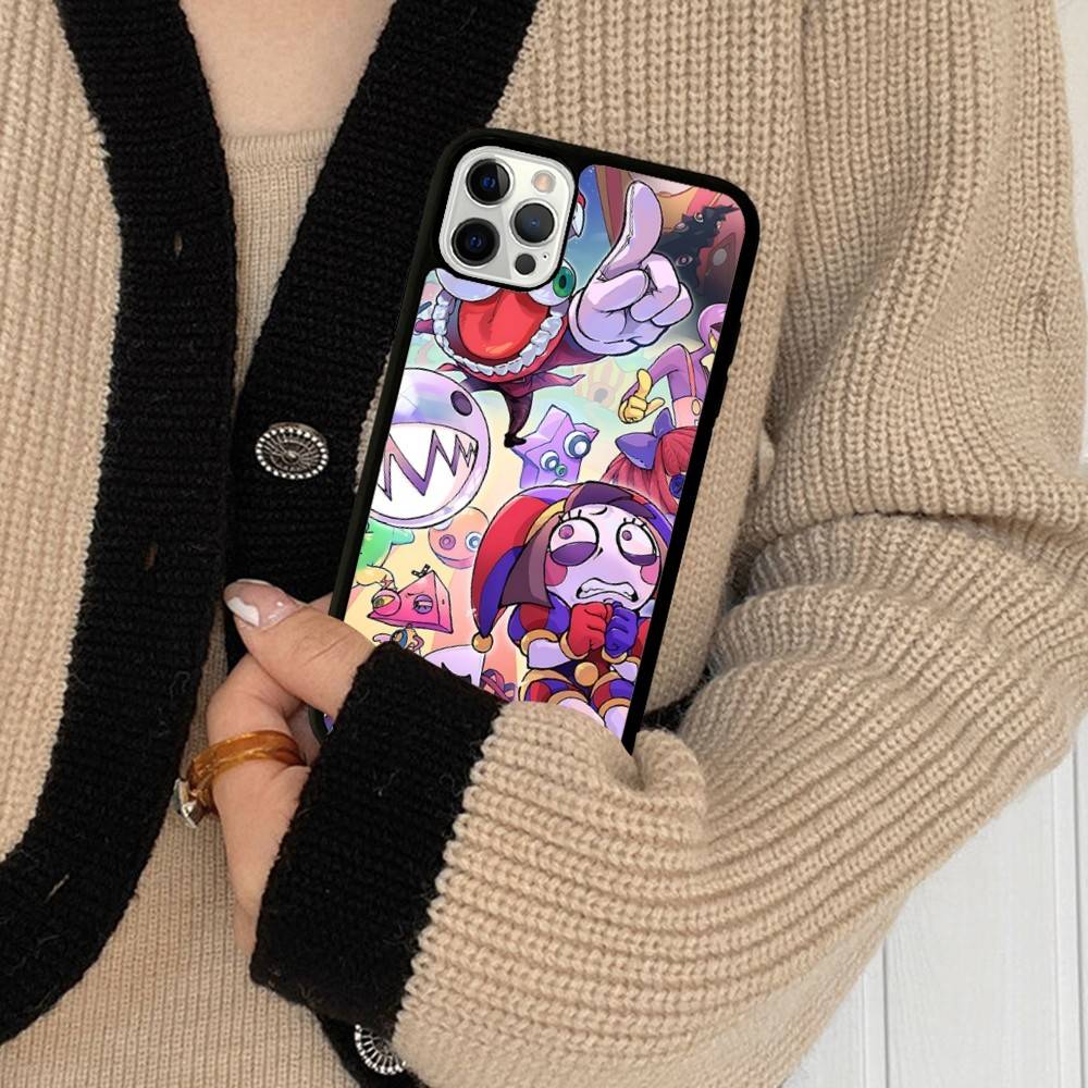 

Смішний A-Amazing D-Digital C-Circus Чохол для телефону Для IPhone 16 E 16 15 14 Plus 17 13 12 11 Pro Max TPU+PC Ударостійкий Чохол iPhone 16 plus