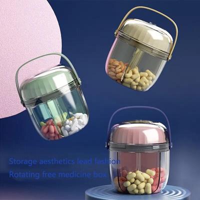 Scatola portapillole portatile 7 giorni alla settimana Scatola portapillole portatile per medicinali