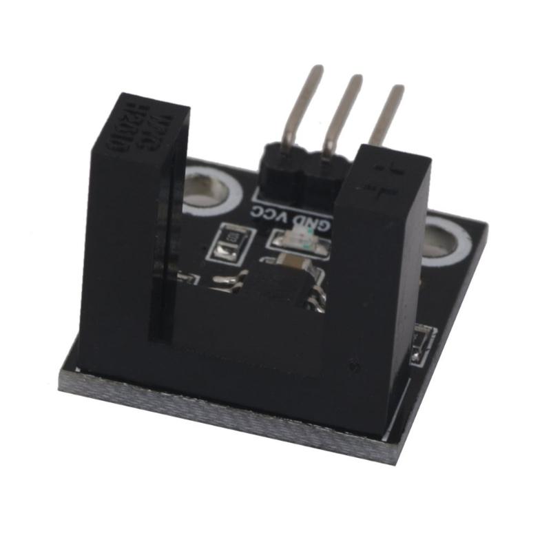 Lichtschranken-Geschwindigkeitssensoren Modul 3,3V-5V Schlitztyp Optokoppler Tachogenerator Zähler zur Geschwindigkeitsmessung
