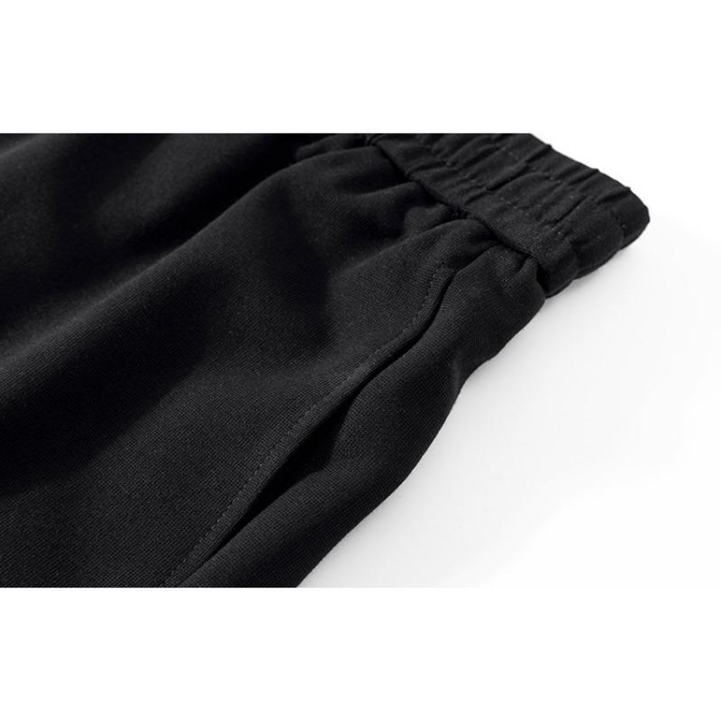 Damen Übergröße Weitbein Kordelzug Hose Herbst Drapierte Gerade Freizeithose