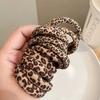 30/40/50pcs Bohemian Leopard Print Hair Ties - Animal Print Elastic Hair Accessories, Suitable for Women,Soft and Durable