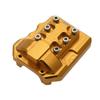 A71Z For TRAXXAS 1/10 Climbing Car TRX4 Axle Metal Bridge Cover Shell Modification Of Differential Axle Egg Shell R33