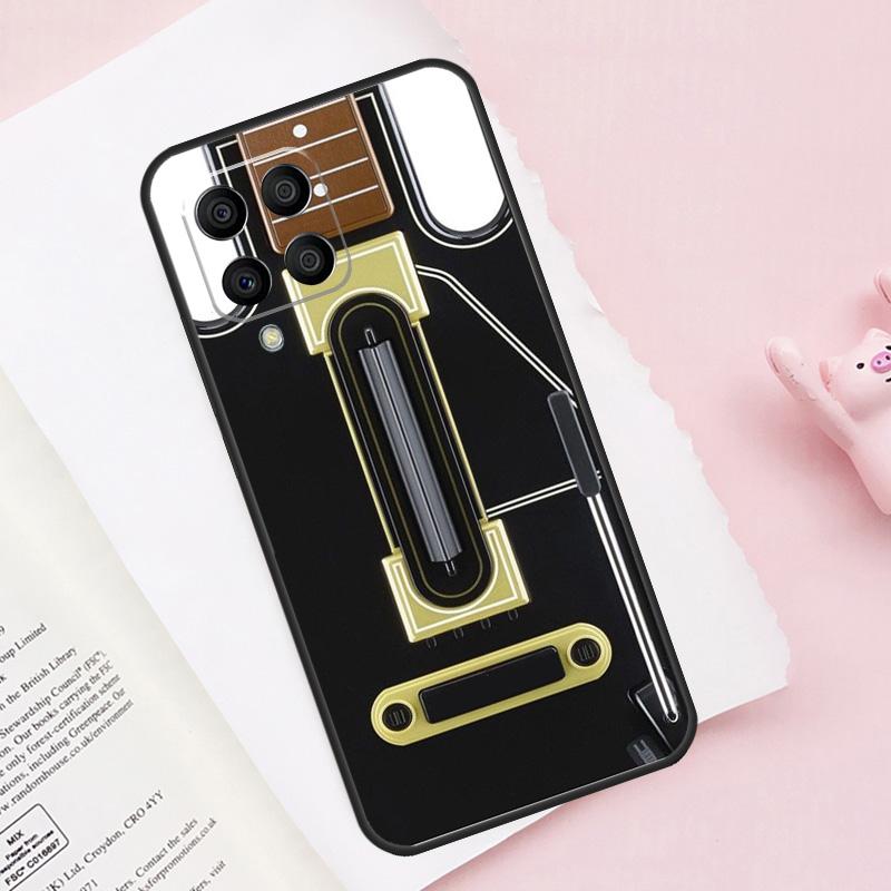 Guitar Violin Fiddle Music Case For Samsung Galaxy M15 M35 M55 M51 M31 M21 M11 M16 M36 M56 M53 M12 M32 M52 M14 M34 M54