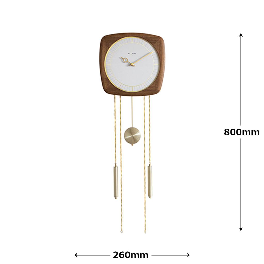 El Commune Wanduhr gewichtsgetrieben NXT-J048