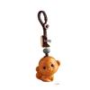 Sandalwood Zodiac Monkey Keychain Pendant: Retro Car Ornament for Men & Women