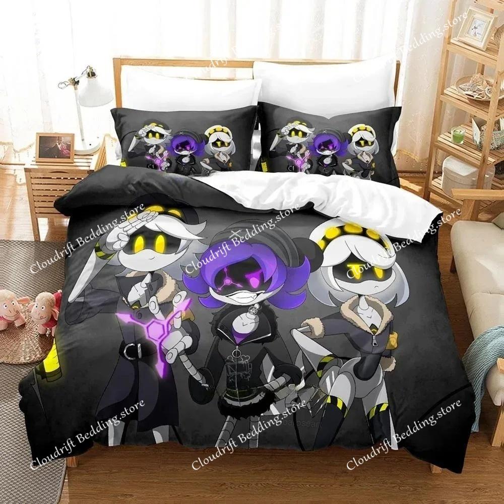Cartoon Duvet Cover Pillowcase Murder Drones Bedding Set Adult Boys Girls Bedroom Decoration Gift Single Double King Size