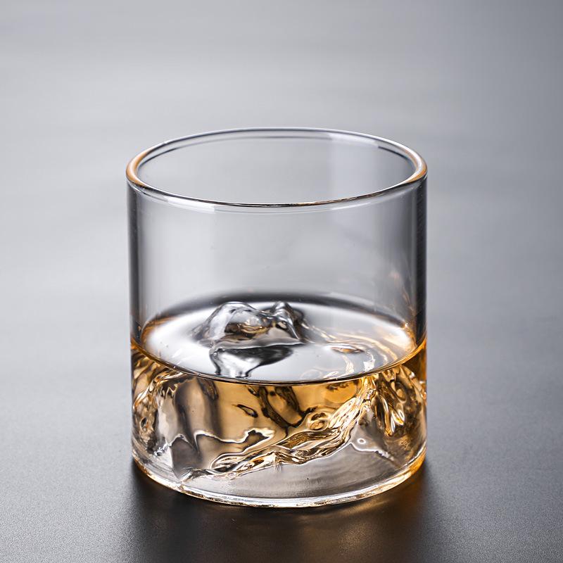 Japanese Mt. Fuji Whiskey Glass - Single-Layer, High-Value Viewing Cup
