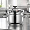 304 Stainless Steel Pressure Cooker Non-Electric with Locking
