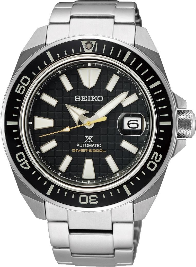

Годинник Seiko Prospex з чорним циферблатом SRPE33 для дайверів