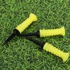 3Pcs 83mm Yellow Elastic Golf Tee Rubber Ball Holder for Golf Practice Training Tools