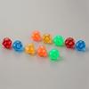 10x Acrylic Dice Transparent 12 Sided Colorful Dice Casino Poker Game Bar Party Crystal Dices Children Board Game Toy