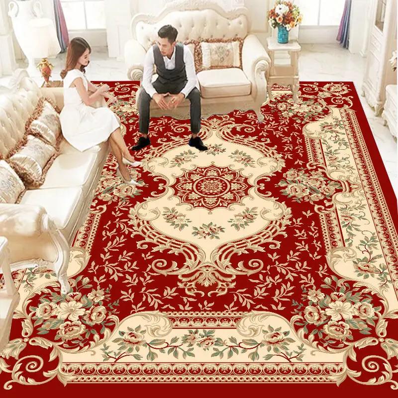 European Style Carpet Living Room Large Area Rugs Bedroom Bedside Mat Home Porch Entry Doormat Alfombras Para La Sala Moderna