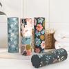1Pcs New 3 Layers Car Home Tissues Holder with Flower Paper Cylinder Paper Cup Holder Facial Tissue Container Car Interior