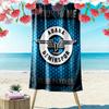 Name Custom Adana Demirspor Print Beach Towel, Large Soft Quick Dry Towel for Beach Camping Swimming
